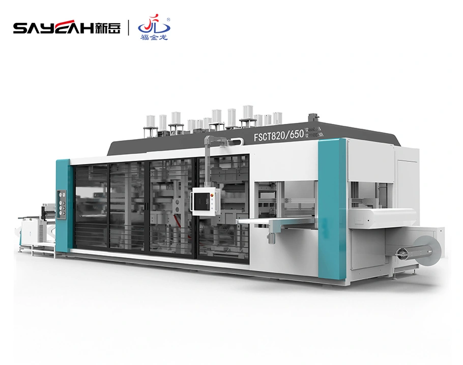 PlasticPETThermoformingMachine